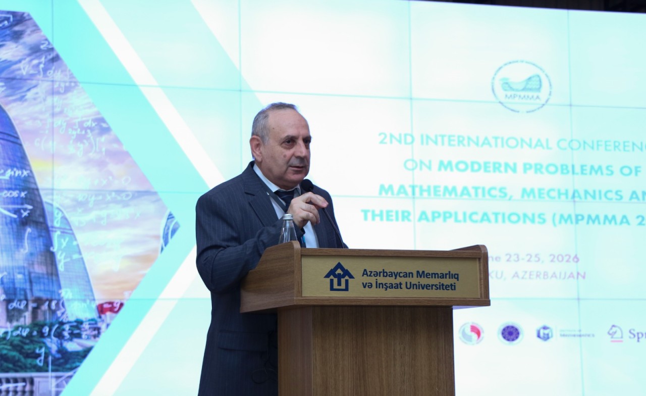 AzMİU beynəlxalq elm mərkəzinə çevrilir - FOTOLAR